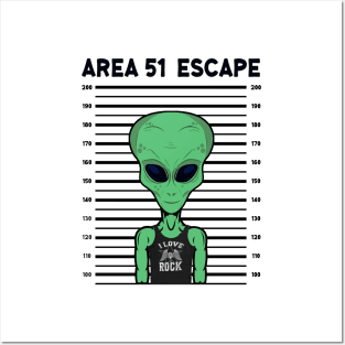 Area 51 Escape Posters and Art